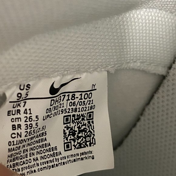 Nike Dunk High Mens Casual Sneaker Shoes Summit White DH3718-100 Sz 8 - Picture 6 of 7